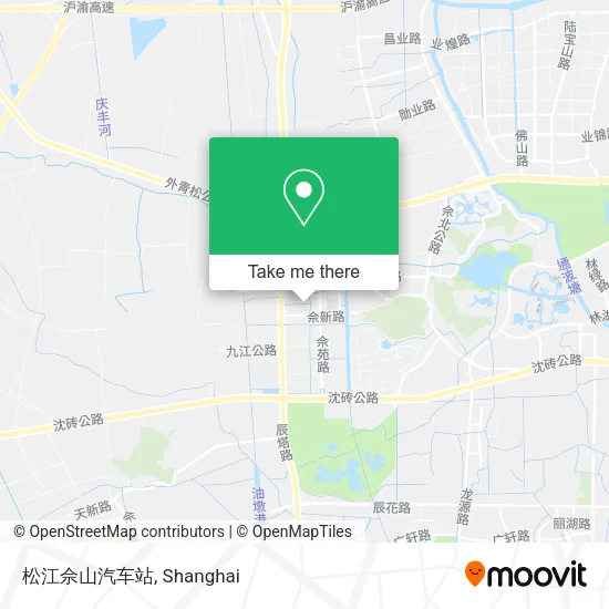 松江佘山汽车站 map