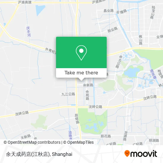 余天成药店(江秋店) map