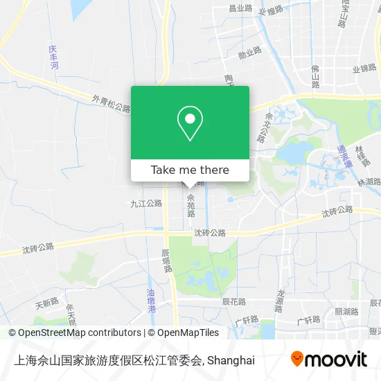 上海佘山国家旅游度假区松江管委会 map