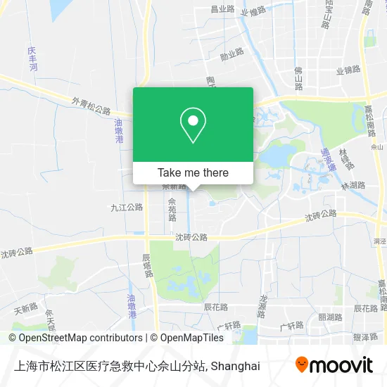 上海市松江区医疗急救中心佘山分站 map