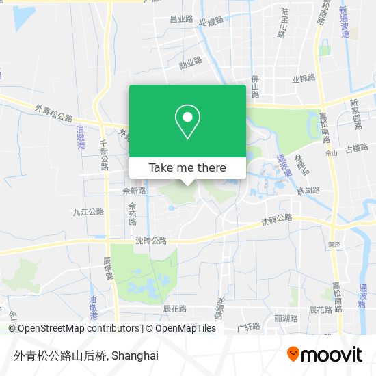 外青松公路山后桥 map