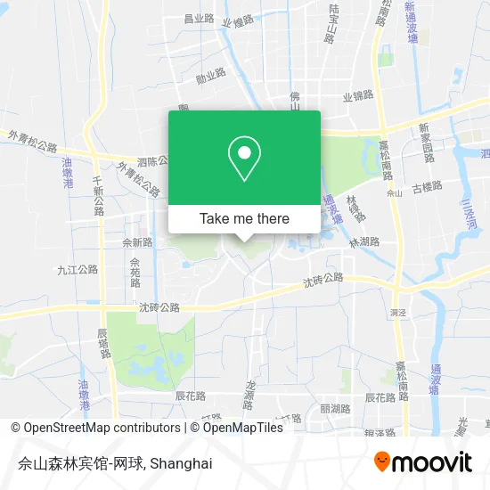 佘山森林宾馆-网球 map