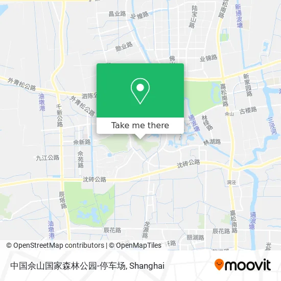 中国佘山国家森林公园-停车场 map