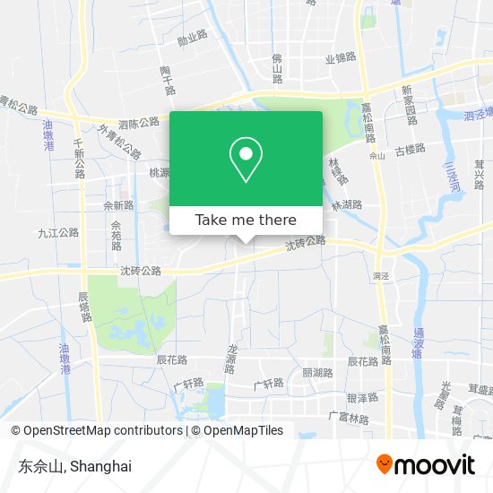东佘山 map