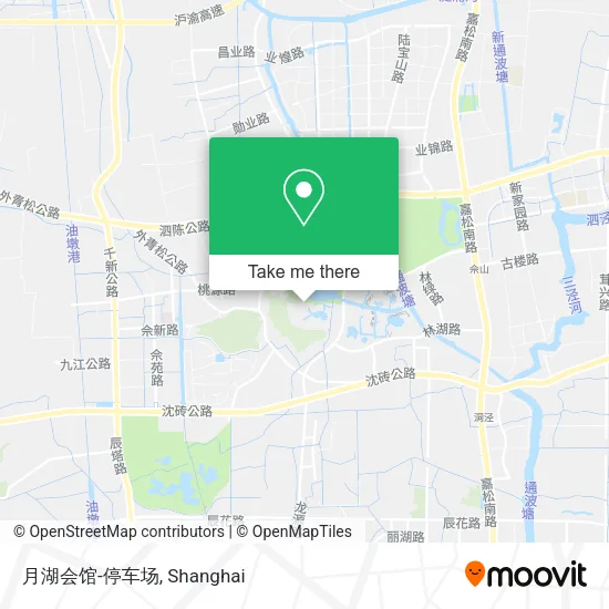 月湖会馆-停车场 map