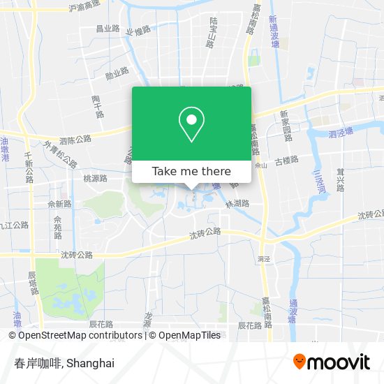 春岸咖啡 map