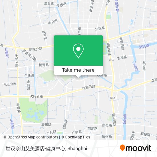 世茂佘山艾美酒店-健身中心 map