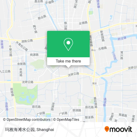 玛雅海滩水公园 map