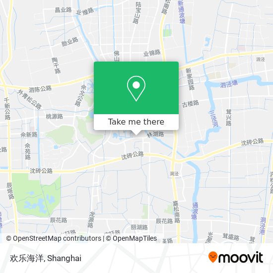 欢乐海洋 map