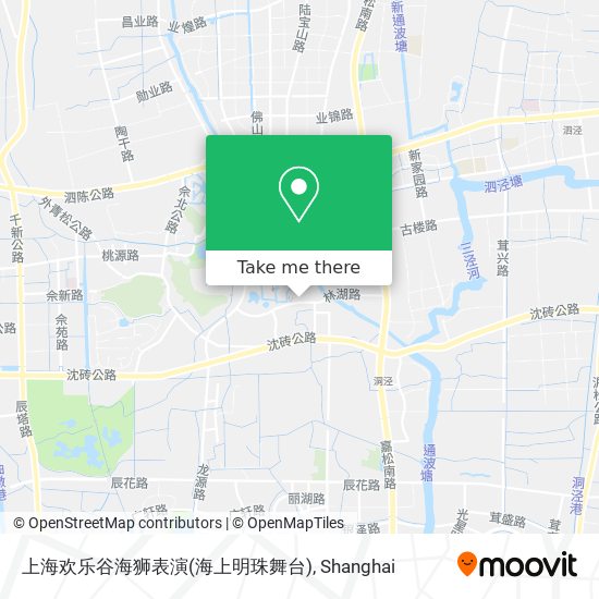 上海欢乐谷海狮表演(海上明珠舞台) map