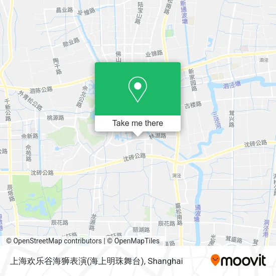 上海欢乐谷海狮表演(海上明珠舞台) map
