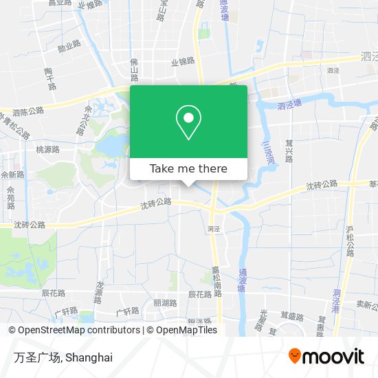 万圣广场 map