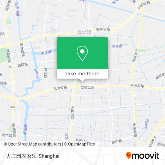 大庄园农家乐 map