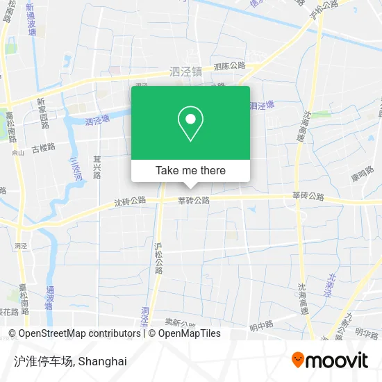 沪淮停车场 map