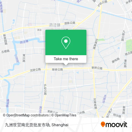 九洲世贸南北货批发市场 map
