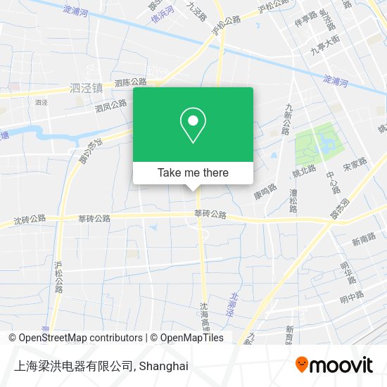上海梁洪电器有限公司 map