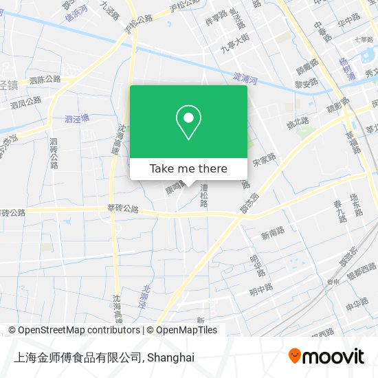 上海金师傅食品有限公司 map