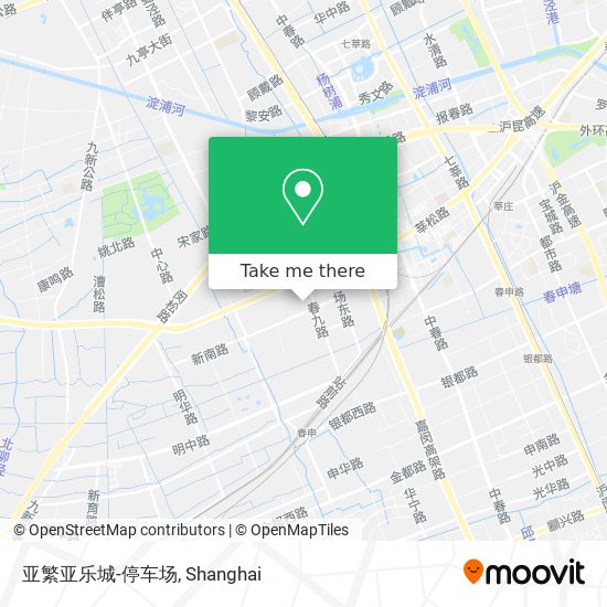 亚繁亚乐城-停车场 map