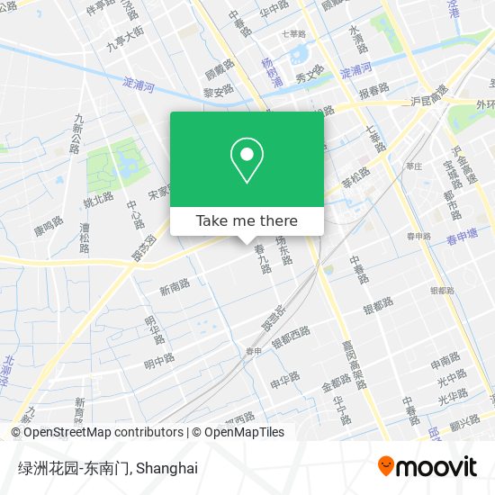绿洲花园-东南门 map