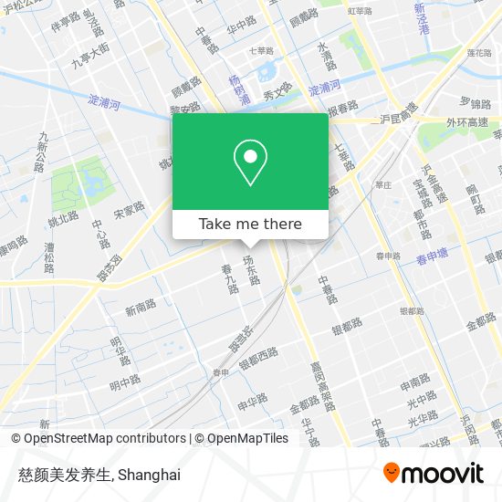慈颜美发养生 map