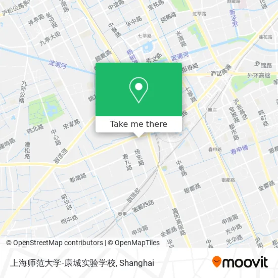 上海师范大学-康城实验学校 map