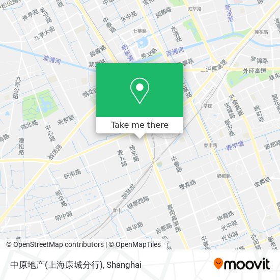 中原地产(上海康城分行) map