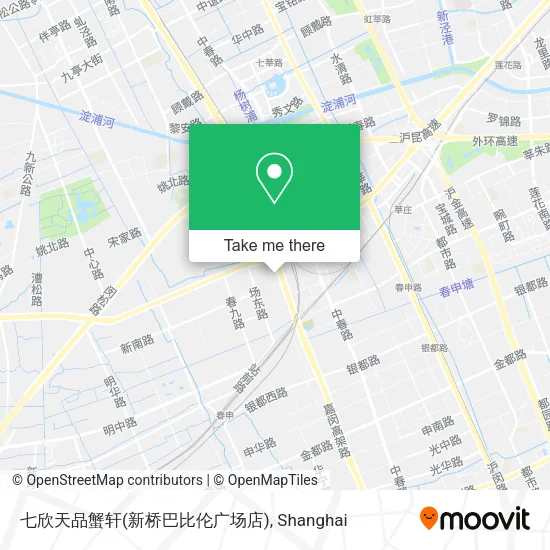 七欣天品蟹轩(新桥巴比伦广场店) map