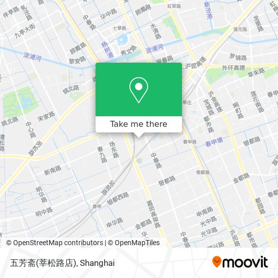 五芳斋(莘松路店) map