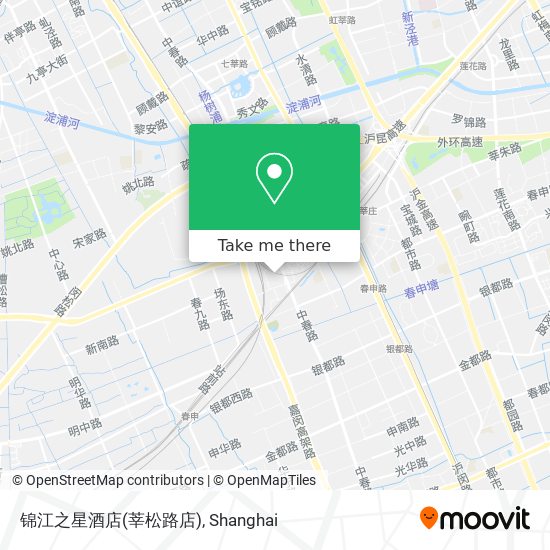 锦江之星酒店(莘松路店) map