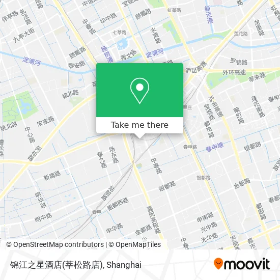 锦江之星酒店(莘松路店) map