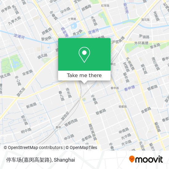 停车场(嘉闵高架路) map