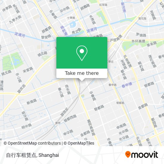 自行车租赁点 map