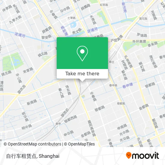 自行车租赁点 map