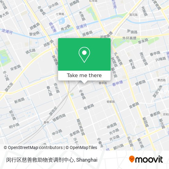 闵行区慈善救助物资调剂中心 map