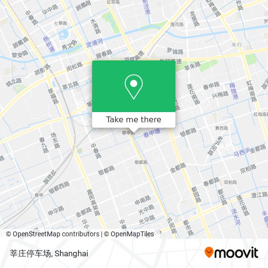 莘庄停车场 map