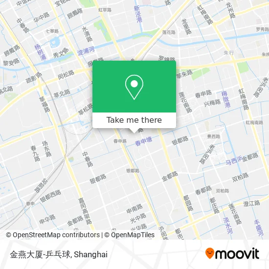 金燕大厦-乒乓球 map