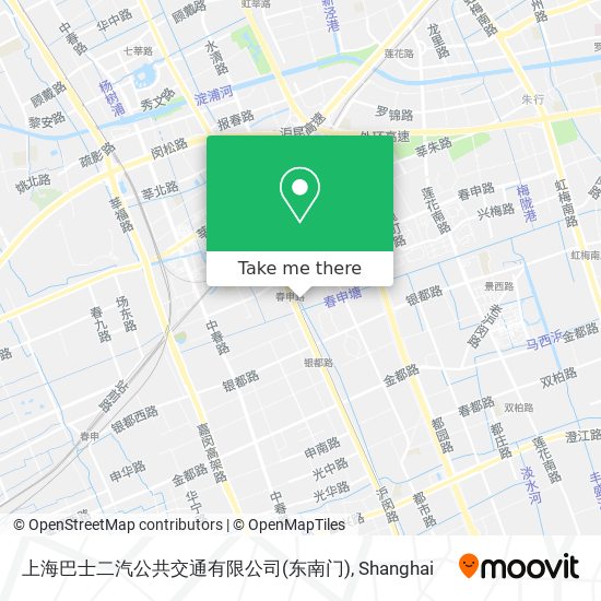 上海巴士二汽公共交通有限公司(东南门) map