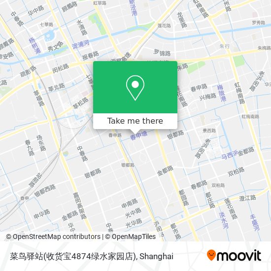 菜鸟驿站(收货宝4874绿水家园店) map