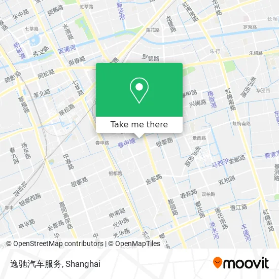 逸驰汽车服务 map