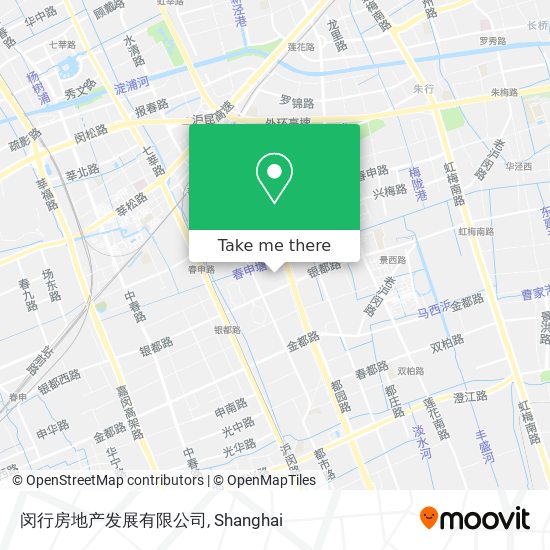 闵行房地产发展有限公司 map