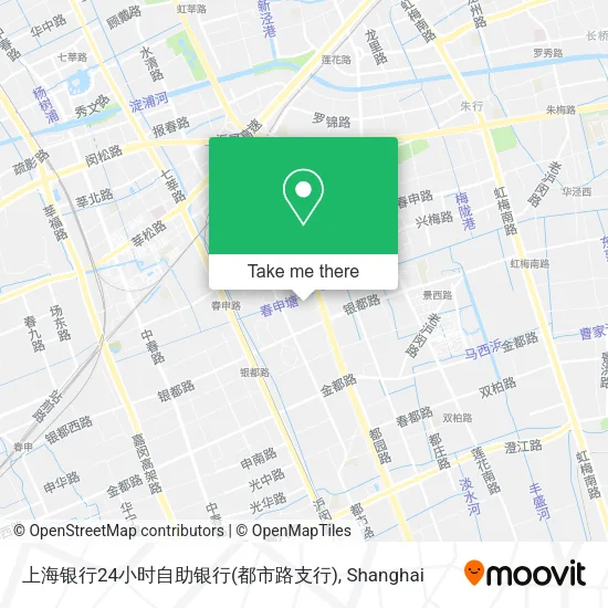 上海银行24小时自助银行(都市路支行) map