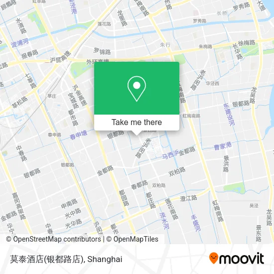 莫泰酒店(银都路店) map
