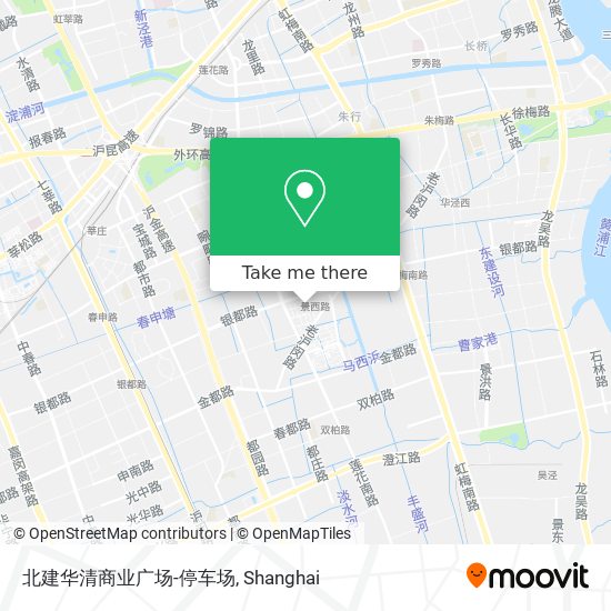 北建华清商业广场-停车场 map