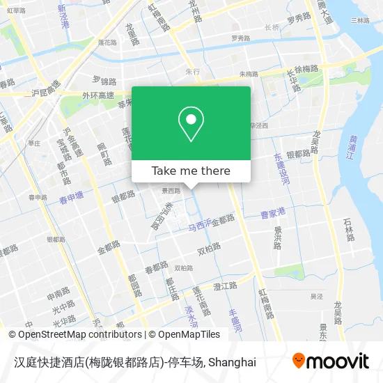 汉庭快捷酒店(梅陇银都路店)-停车场 map
