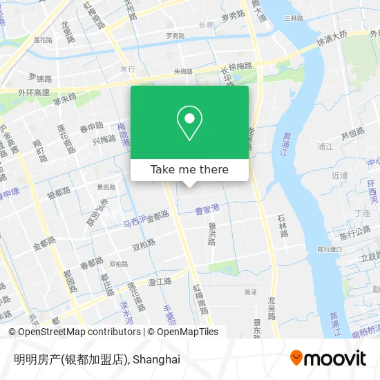 明明房产(银都加盟店) map