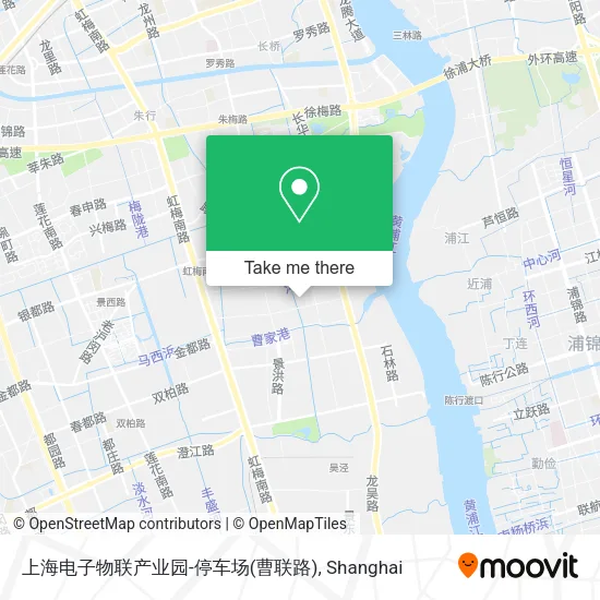 上海电子物联产业园-停车场(曹联路) map