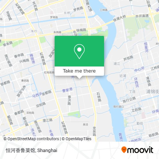 恒河香鲁菜馆 map