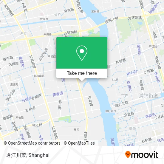 通江川菜 map