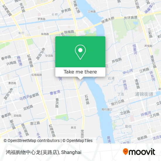 鸿福购物中心龙(吴路店) map