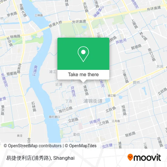 易捷便利店(浦秀路) map